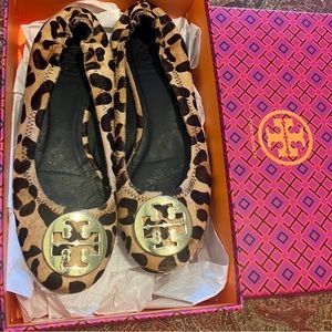 Tory Burch calf leather flats